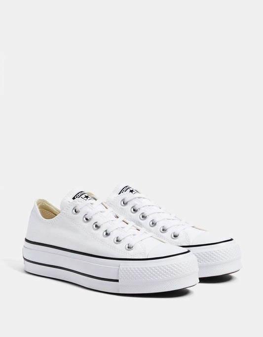 Converse Plataforma Blancas